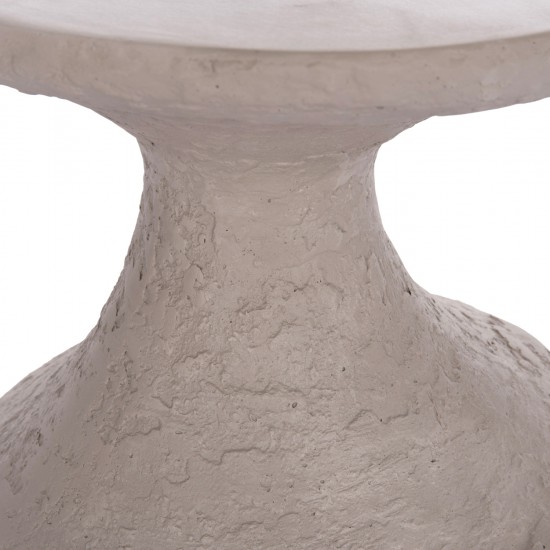 ΣΕΤ ΒΟΗΘΗΤΙΚΑ ΤΡΑΠΕΖΙΑ REBON 2ΤΜΧ FIBER CEMENT ΣΕ ΓΚΡΙ--Φ40εκ & Φ27,5εκ