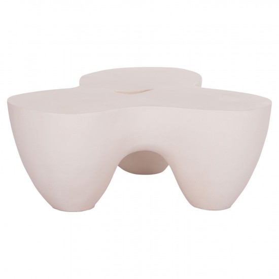 ΤΡΑΠΕΖΙ ΣΑΛΟΝΙΟΥ SALLEN FIBER CEMENT ΣΕ ΛΕΥΚΟ 108x94x38,5Υεκ.