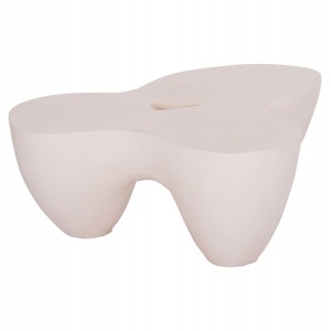 ΤΡΑΠΕΖΙ ΣΑΛΟΝΙΟΥ SALLEN FIBER CEMENT ΣΕ ΛΕΥΚΟ 108x94x38,5Υεκ.