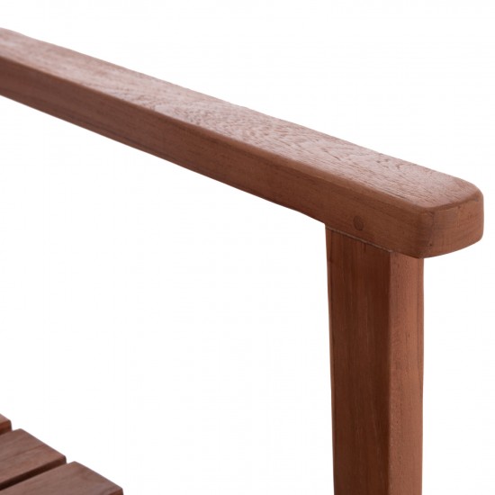 ΠΟΛΥΘΡΟΝΑ KEMPO ΞΥΛΟ TEAK ΣΕ ΦΥΣΙΚΟ--58x58,5x88Υεκ.