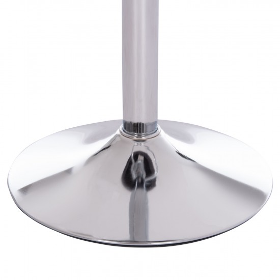 ΣΚΑΜΠΟ ΜΠΑΡ ROSE ΜΕ ΑΜΟΡΤΙΣΕΡ ΧΡΩΜΙΟΥ & ΓΚΡΙ ΒΕΛΟΥΔΟ 48x45x105Υεκ.