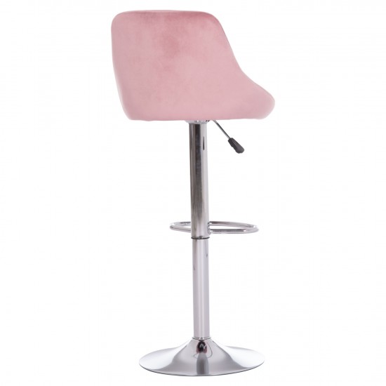 ΣΚΑΜΠΟ ΜΠΑΡ ROSE ΜΕ ΑΜΟΡΤΙΣΕΡ ΧΡΩΜΙΟΥ & ΣΑΠΙΟ ΜΗΛΟ ΒΕΛΟΥΔΟ 48x45x105Υεκ.