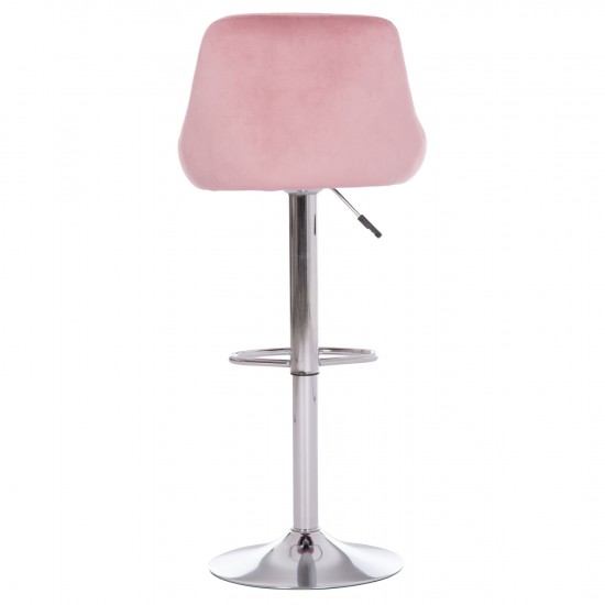 ΣΚΑΜΠΟ ΜΠΑΡ ROSE ΜΕ ΑΜΟΡΤΙΣΕΡ ΧΡΩΜΙΟΥ & ΣΑΠΙΟ ΜΗΛΟ ΒΕΛΟΥΔΟ 48x45x105Υεκ.