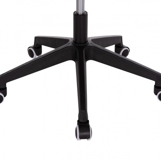 ΚΑΡΕΚΛΑ ΓΡΑΦΕΙΟΥ BASTON ΜΑΥΡΟ MESH & PP ΣΚΕΛΕΤΟΣ 64x60x117-127Υεκ.