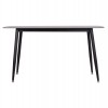 ΤΡΑΠΕΖΙ RAVEN ΚΕΡΑΜΙΚΟ TOP ΜΕ ΟΨΗ ΓΚΡΙ ΜΑΡΜΑΡΟ 140x80x74Υεκ. ΤΡΑΠΕΖΙ RAVEN ΚΕΡΑΜΙΚΟ TOP ΜΕ ΟΨΗ ΓΚΡΙ ΜΑΡΜΑΡΟ 140x80x74Υεκ.