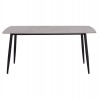 ΤΡΑΠΕΖΙ RAVEN ΚΕΡΑΜΙΚΟ TOP ΜΕ ΟΨΗ ΓΚΡΙ ΜΑΡΜΑΡΟ 160x80x74Υεκ.