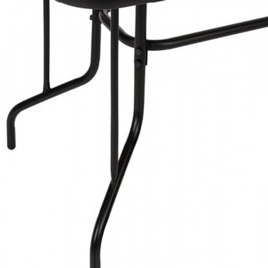 ΣΕΤ ΤΡΑΠΕΖΑΡΙΑΣ 5ΤΜΧ ΜΕΤΑΛΛΙΚO ΜΕ 4 ΚΑΡΕΚΛΕΣ & ΤΡΑΠΕΖΙ 110x60 ΜΑΥΡΟ