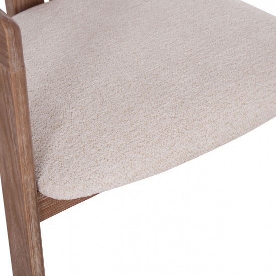 ΠΟΛΥΘΡΟΝΑ ΤΡΑΠΕΖΑΡΙΑΣ KALL ΜΠΕΖ ΥΦΑΣΜΑ ΜΑΤ WHITEWASH PLYWOOD 56x45x73Υεκ.