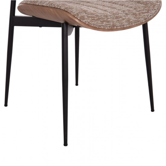 ΚΑΡΕΚΛΑ ΤΡΑΠΕΖΑΡΙΑΣ CONTI ΜΑΥΡΟ ΜΕΤΑΛΛΟ ΚΑΦΕ ΥΦΑΣΜΑ 49x56x82Υεκ.