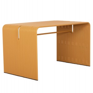 ΤΡΑΠΕΖΙ ΤΡΑΠΕΖΑΡΙΑΣ ΣΕΙΡΑ INTREPID ΑΛΟΥΜΙΝΙΟ ΜΟΥΣΤΑΡΔΙ 120x70x70.5Υεκ.