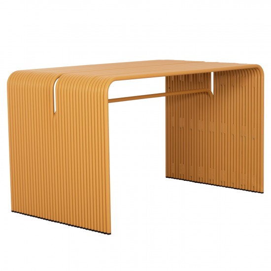 ΤΡΑΠΕΖΙ ΤΡΑΠΕΖΑΡΙΑΣ ΣΕΙΡΑ INTREPID ΑΛΟΥΜΙΝΙΟ ΜΟΥΣΤΑΡΔΙ 120x70x70.5Υεκ.