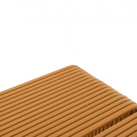 ΤΡΑΠΕΖΙ ΤΡΑΠΕΖΑΡΙΑΣ ΣΕΙΡΑ INTREPID ΑΛΟΥΜΙΝΙΟ ΜΟΥΣΤΑΡΔΙ 120x70x70.5Υεκ.