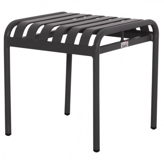 ΣΚΑΜΠΟ ΑΛΟΥΜΙΝΙΟΥ RACHEL ΓΚΡΙ 45x45x46Υεκ.