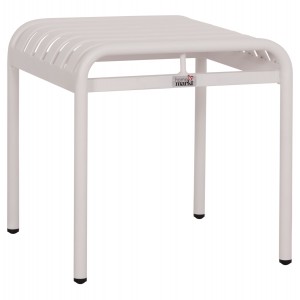 ΣΚΑΜΠΟ ΑΛΟΥΜΙΝΙΟΥ RACHEL ΛΕΥΚΟ 45x45x46Υεκ.