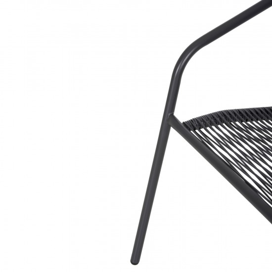 ΣΕΤ ΤΡΑΠΕΖΑΡΙΑΣ 5ΤΜΧ SWIFTER ΚΑΡΕΚΛΕΣ ΜΕΤΑΛΙΚΕΣ & ΤΡΑΠΕΖΙ 110x60 ΓΚΡΙ