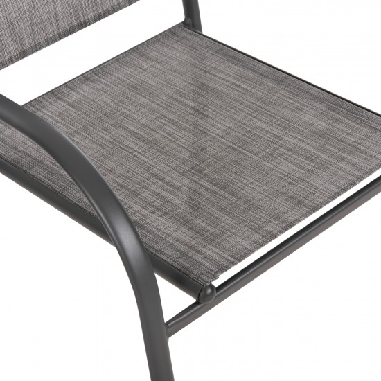 ΣΕΤ ΤΡΑΠΕΖΑΡΙΑΣ 5ΤΜΧ REDAN ΤΡΑΠΕΖΙ & 4 ΠΟΛΥΘΡΟΝΕΣ ΣΕ ΓΚΡΙ