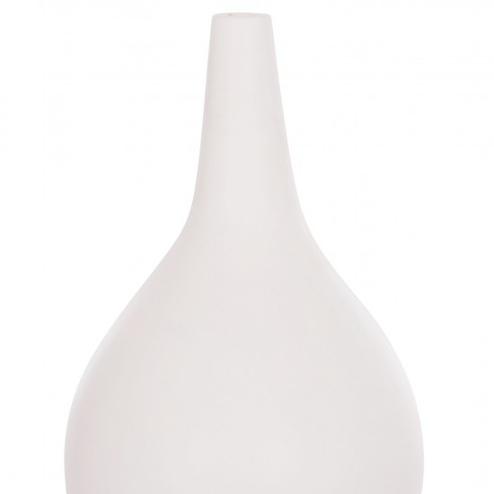 ΣΕΤ 3 ΕΠΙΤΡΑΠΕΖΙΑ ΔΙΑΚΟΣΜΗΤΙΚΑ ΒΑΖΑ DENI FIBER CEMENT ΣΕ ΛΕΥΚΟ