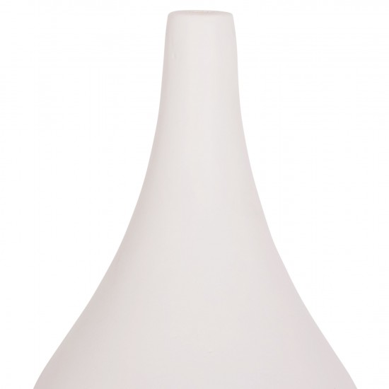 ΣΕΤ 3 ΕΠΙΤΡΑΠΕΖΙΑ ΔΙΑΚΟΣΜΗΤΙΚΑ ΒΑΖΑ DENI FIBER CEMENT ΣΕ ΛΕΥΚΟ