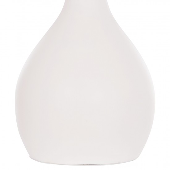 ΣΕΤ 3 ΕΠΙΤΡΑΠΕΖΙΑ ΔΙΑΚΟΣΜΗΤΙΚΑ ΒΑΖΑ DENI FIBER CEMENT ΣΕ ΛΕΥΚΟ