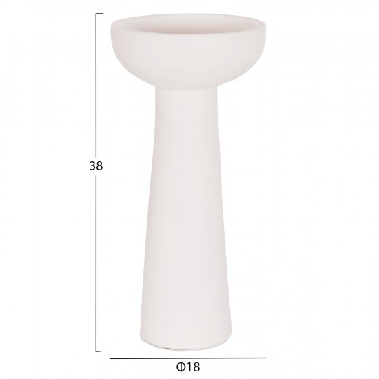 ΣΕΤ 3 ΕΠΙΤΡΑΠΕΖΙΑ ΔΙΑΚΟΣΜΗΤΙΚΑ ΒΑΖΑ LEKKAN ΤΕΡΑΚΟΤΑ ΣΕ ΛΕΥΚΟ & ΜΑΥΡΟ