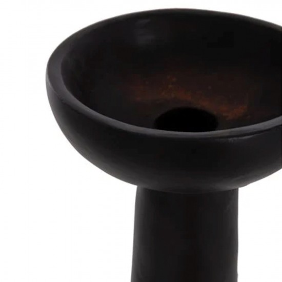 ΣΕΤ 3 ΕΠΙΤΡΑΠΕΖΙΑ ΔΙΑΚΟΣΜΗΤΙΚΑ ΒΑΖΑ LEKKAN ΤΕΡΑΚΟΤΑ ΣΕ ΛΕΥΚΟ & ΜΑΥΡΟ