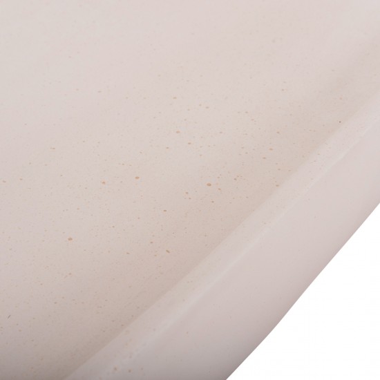 ΤΡΑΠΕΖΙ ΣΑΛΟΝΙΟΥ DESSY FIBER CEMENT ΣΕ ΛΕΥΚΟ--151x66x30Υεκ.