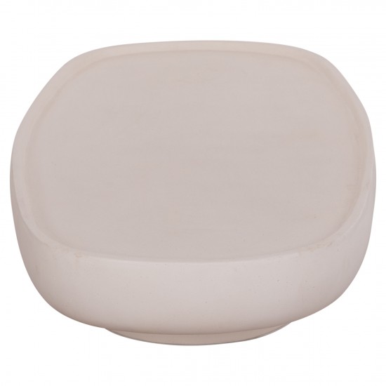 ΤΡΑΠΕΖΙ ΣΑΛΟΝΙΟΥ DESSY FIBER CEMENT ΣΕ ΛΕΥΚΟ--151x66x30Υεκ.