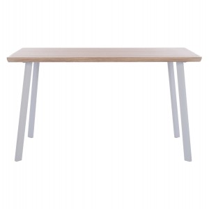 ΣΕΤ ΤΡΑΠΕΖΑΡΙΑΣ 5ΤΜΧ OFIRA MDF TOP ΣΕ SONAMA ΛΕΥΚΕΣ ΚΑΡΕΚΛΕΣ 140x80x76Υ