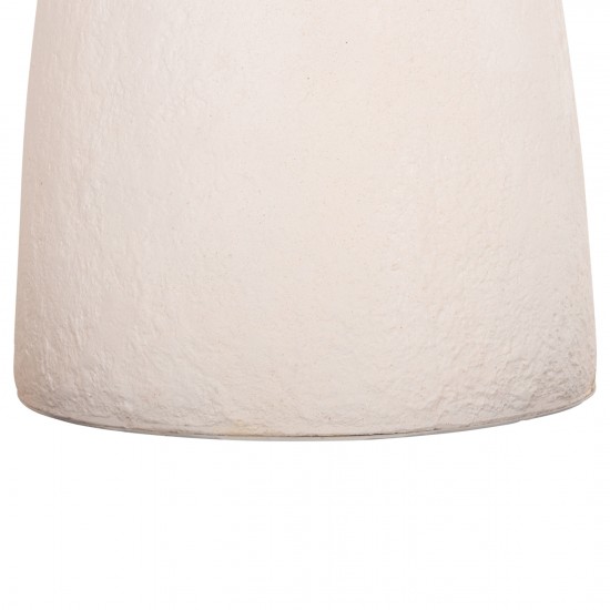 ΤΡΑΠΕΖΙ ΤΡΑΠΕΖΑΡΙΑΣ ΣΤΡΟΓΓΥΛΟ SEPPO FIBER CEMENT ΛΕΥΚΟ Φ119,5x75,5Υεκ.