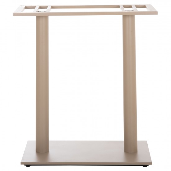 ΒΑΣΗ ΤΡΑΠΕΖΙΟΥ ΜΠΑΡ ΔΙΣΤΗΛΗ ΜΕΣ.ΥΨΟΥΣ ΜΕΤΑΛΛΟ ΚΑΠΟΥΤΣΙΝΟ ΜΑΤ 80x40.5x90Υεκ