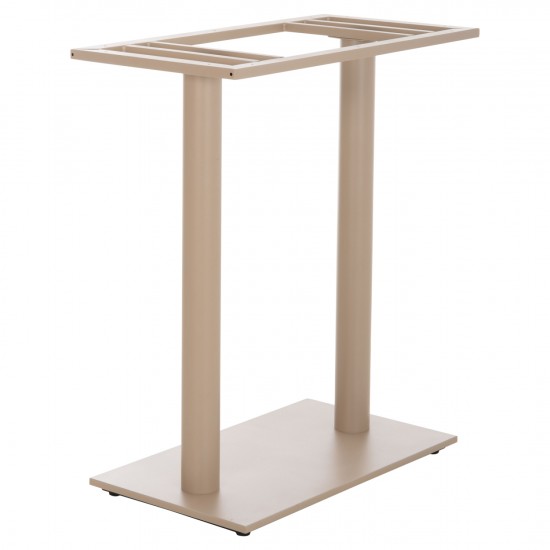 ΒΑΣΗ ΤΡΑΠΕΖΙΟΥ ΜΠΑΡ ΔΙΣΤΗΛΗ ΜΕΣ.ΥΨΟΥΣ ΜΕΤΑΛΛΟ ΚΑΠΟΥΤΣΙΝΟ ΜΑΤ 80x40.5x90Υεκ