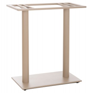 ΒΑΣΗ ΤΡΑΠΕΖΙΟΥ ΜΠΑΡ ΔΙΣΤΗΛΗ ΜΕΣ.ΥΨΟΥΣ ΜΕΤΑΛΛΟ ΚΑΠΟΥΤΣΙΝΟ ΜΑΤ 80x40.5x90Υεκ