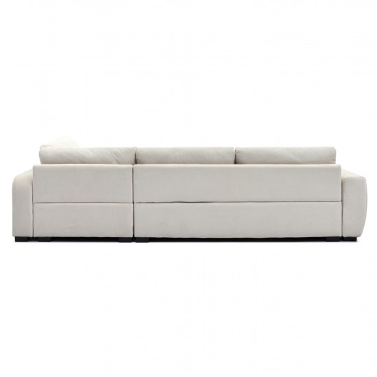 ΓΩΝΙΑΚΟΣ ΚΑΝΑΠΕΣ ΑΝΑΣΤΡΕΨΙΜΟΣ MEDEL ΕΚΡΟΥ P.E. ΥΦΑΣΜΑ 296x208x80Υεκ