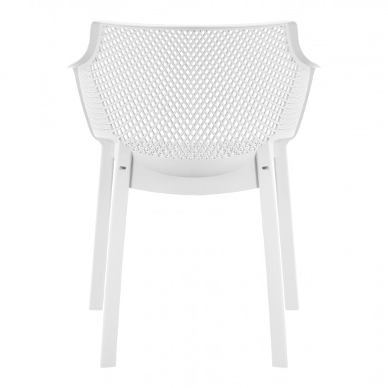 ΠΟΛΥΘΡΟΝΑ ΠΟΛΥΠΡΟΠΥΛΕΝΙΟΥ PEGGY ΛΕΥΚΟ 60x55x79Υεκ