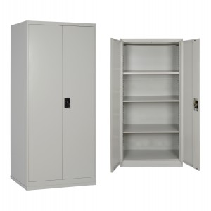 ΝΤΟΥΛΑΠΑ 2ΦΥΛΛΗ ΜΕΤΑΛΛΙΚΗ HRONDA ME 3 ΡΑΦΙΑ & ΚΛΕΙΔΑΡΙΑ 70x40x170Υεκ.