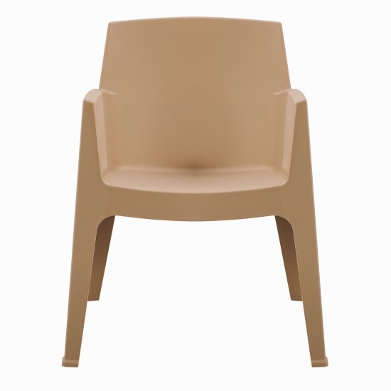 ΠΟΛΥΘΡΟΝΑ ΠΟΛΥΠΡΟΠΥΛΕΝΙΟΥ SLEEK ΚΑΠΟΥΤΣΙΝΟ 57x56x82,5Υεκ.