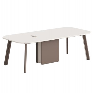 ΓΡΑΦΕΙΟ ΣΥΝΕΡΓΑΣΙΑΣ NEWLINE ΜΕΛΑΜΙΝΗ ΚΡΕΜ-ΠΟΔΙΑ ΑΛΟΥΜΙΝΙΟΥ 240x110x75Υεκ