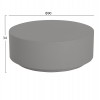 ΤΡΑΠΕΖΙ ΜΕΣΗΣ ΣΤΡΟΓΓΥΛΟ KYOKO ΓΚΡΙ FIBER CEMENT Φ90x34Υεκ. ΤΡΑΠΕΖΙ ΜΕΣΗΣ ΣΤΡΟΓΓΥΛΟ KYOKO ΓΚΡΙ FIBER CEMENT Φ90x34Υεκ.
