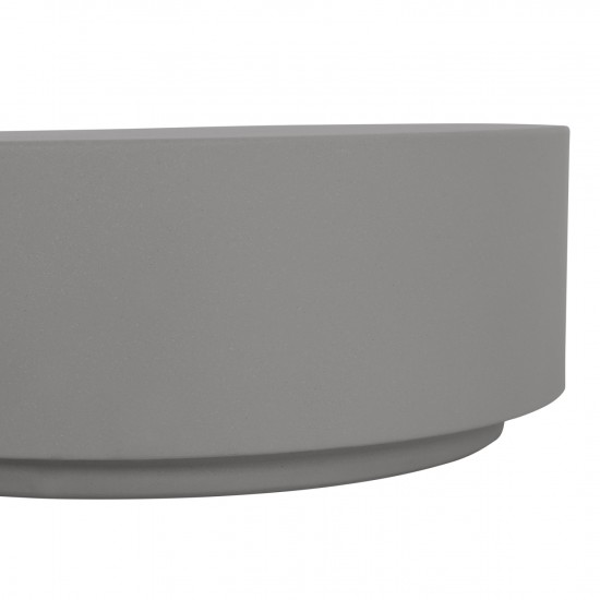 ΤΡΑΠΕΖΙ ΜΕΣΗΣ ΣΤΡΟΓΓΥΛΟ KYOKO ΓΚΡΙ FIBER CEMENT Φ90x34Υεκ. ΤΡΑΠΕΖΙ ΜΕΣΗΣ ΣΤΡΟΓΓΥΛΟ KYOKO ΓΚΡΙ FIBER CEMENT Φ90x34Υεκ.