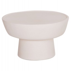 ΤΡΑΠΕΖΙ ΣΑΛΟΝΙΟΥ PIRSON FIBER CEMENT ΣΕ ΛΕΥΚΟ--Φ60x36Υεκ.