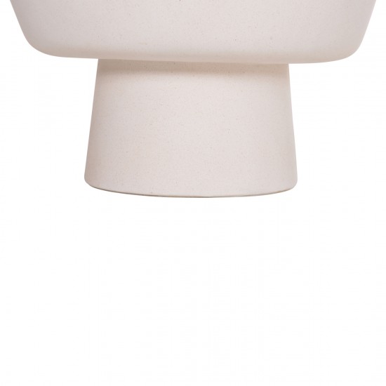 ΤΡΑΠΕΖΙ ΣΑΛΟΝΙΟΥ PIRSON FIBER CEMENT ΣΕ ΛΕΥΚΟ--Φ60x36Υεκ.