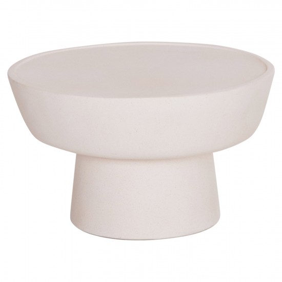 ΤΡΑΠΕΖΙ ΣΑΛΟΝΙΟΥ PIRSON FIBER CEMENT ΣΕ ΛΕΥΚΟ--Φ60x36Υεκ.