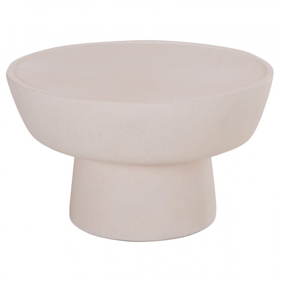 ΤΡΑΠΕΖΙ ΣΑΛΟΝΙΟΥ PIRSON FIBER CEMENT ΣΕ ΛΕΥΚΟ--Φ60x36Υεκ.