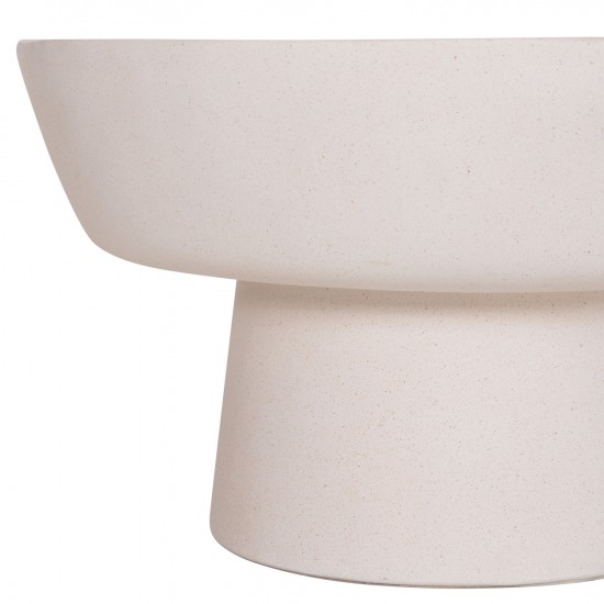 ΤΡΑΠΕΖΙ ΣΑΛΟΝΙΟΥ PIRSON FIBER CEMENT ΣΕ ΛΕΥΚΟ--Φ60x36Υεκ.