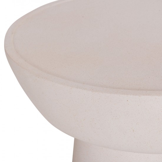 ΤΡΑΠΕΖΙ ΣΑΛΟΝΙΟΥ PIRSON FIBER CEMENT ΣΕ ΛΕΥΚΟ--Φ60x36Υεκ.