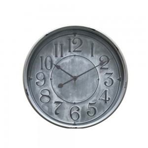 PERE ΡΟΛΟΪ ΤΟΙΧΟΥ ΜΕΤΑΛΛΟ ΓΥΑΛΙ ΓΚΡΙ 48x48x7Hcm