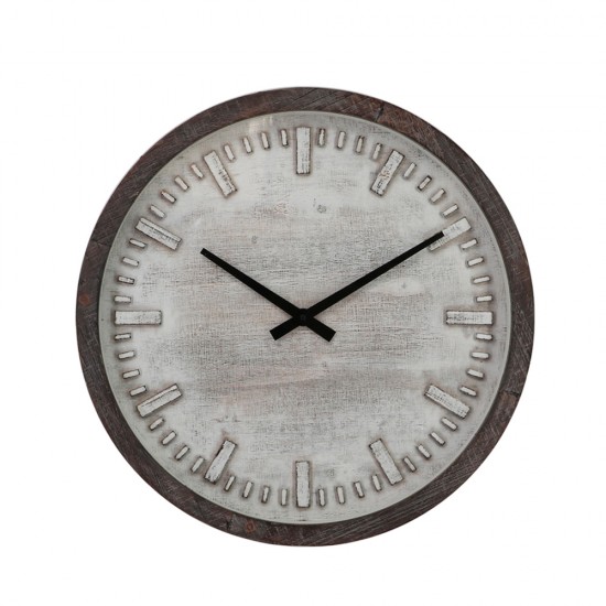 GRISEO ΡΟΛΟΪ ΤΟΙΧΟΥ MDF ΓΥΑΛΙ ΚΑΦΕ ΜΠΕΖ ΓΚΡΙ 50x50xH6cm