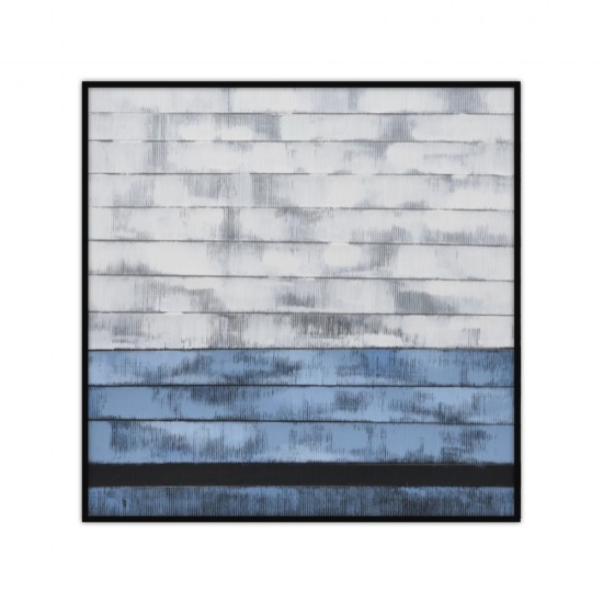 MURUS BLUE ΠΙΝΑΚΑΣ ΔΙΑΚΟΣΜΗΣΗΣ ΚΑΜΒΑΣ ΞΥΛΟ 82x82xH5cm