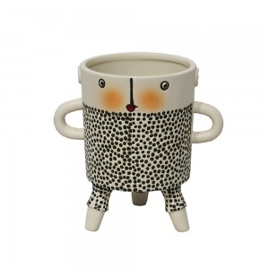 PERSON 1 ΚΑΣΠΩ ΚΕΡΑΜΙΚΟ ΛΕΥΚΟ 18,8x12,5xH18,8cm