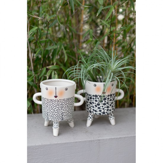 PERSON 2 ΚΑΣΠΩ ΚΕΡΑΜΙΚΟ ΛΕΥΚΟ 18,8x12,5xH18,8cm